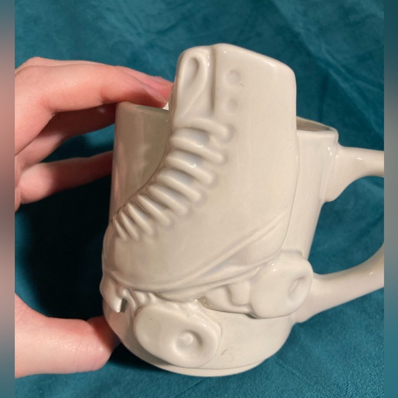 Vintage Rollerskating Mug - Handmade - Picture 6 of 16